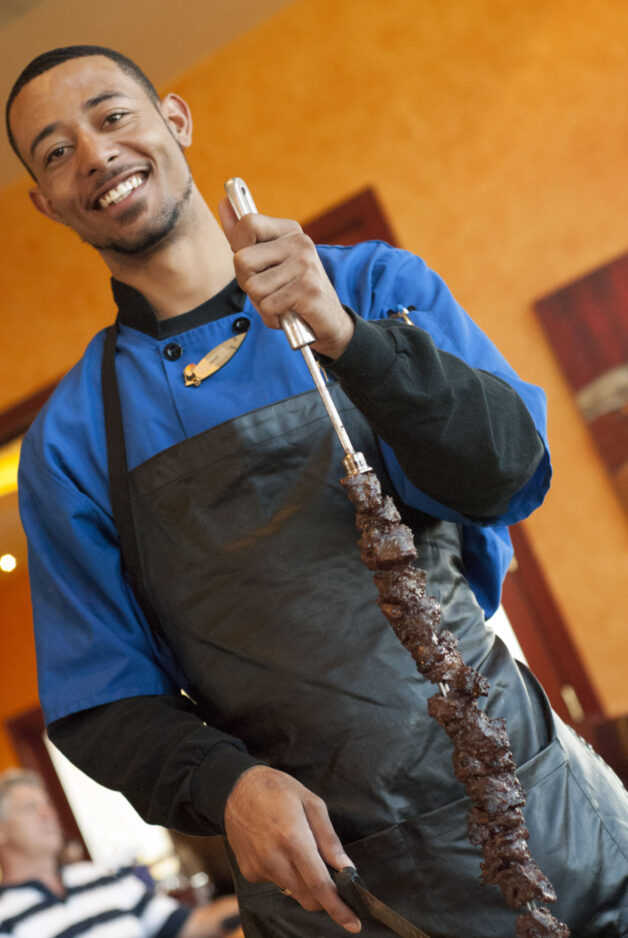 A tasty meating Tucanos Brazilian Grill gets new digs, but offers same